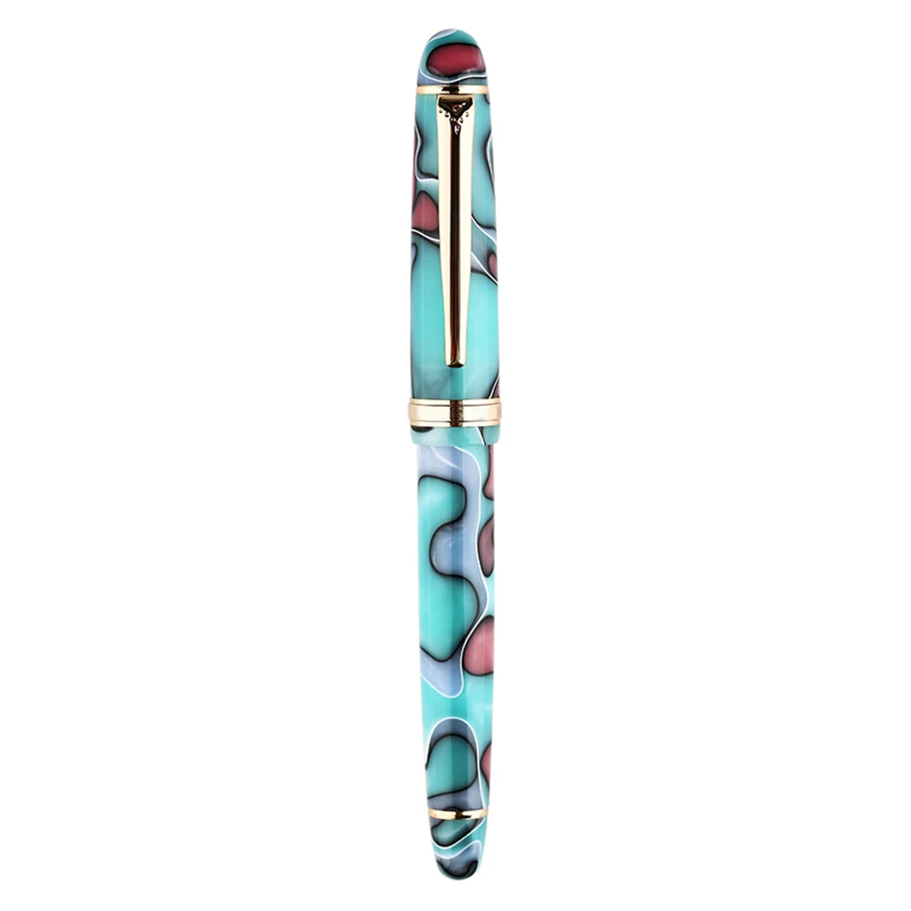 

Moonman S3 Gift Fountain Pen Office Stationery EF F Resin Adult Anti Slip Smooth Writing Gold Plated Nib Student