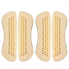 2 пары захватов для пятки, аксессуары, самоклеющиеся стельки, вставка, подушечка, модная Силиконовая защита для ног, обувь, мягкая, анти-мозоли, массаж