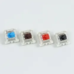 Interruptores de outemu teclado mecânico preto azul marrom vermelho chave interruptor para ciy soquetes smd 3pin pinos finos compatível com interruptor mx