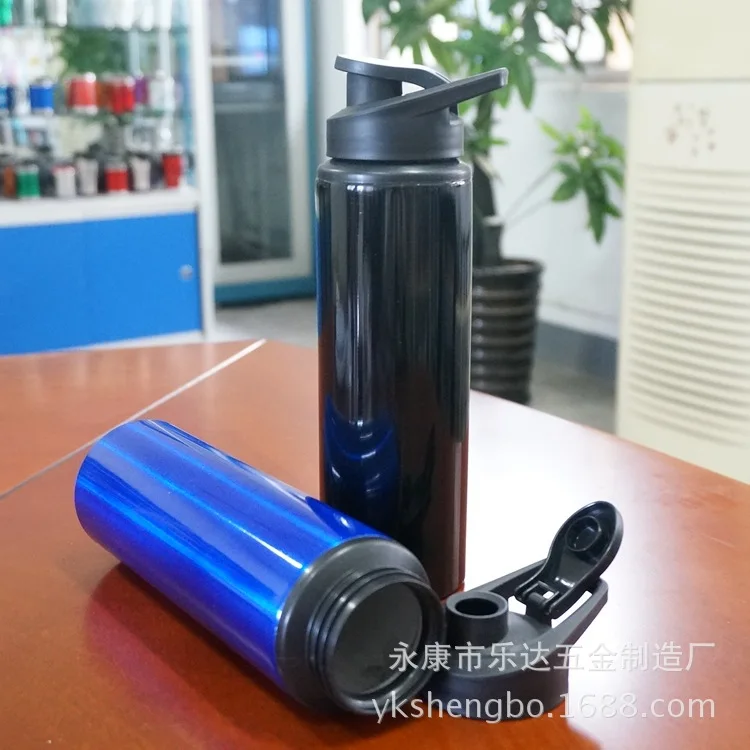 

Creative Aluminum Sports Bottle Shift Portable Glass Outdoor Riding Pitcher Gulp Single Layer Cold Water Pot