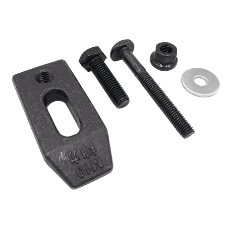 M8/M10 Milling Parts Pressure Plate Clamp Fixture Plate for T-slot Working Table Y4QC woodworking tools woodworking clamp