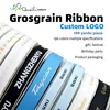 HAOSIHUI 6mm-51mm Customized Printed Ribbon Personalised Logo Grosgrain Giftbox Baking Wrap Wedding Birthday Anniversary ► Photo 3/5
