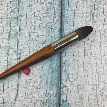 

1Pcs European Vintage Foundation Makeup Brush Brighte Precision Makeup Brush with Wooden Handle Multifunction Makeup Beauty Tool