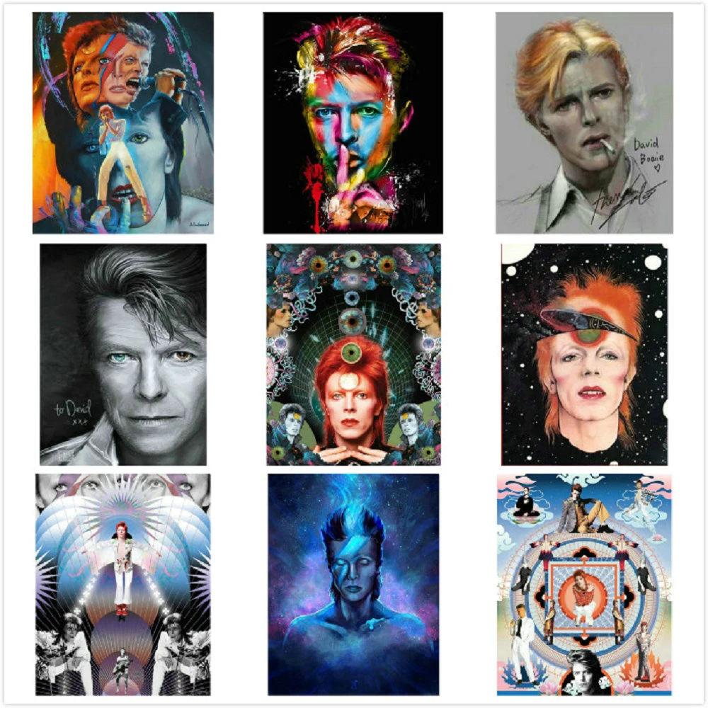 3D Diamond Painting David Bowie Kit Embroidery Mosaic Rhinestone Beadwork Decors 3D Diamond Painting David Bowie Kit Embroidery Mosaic Rhinestone Beadwork Decors
