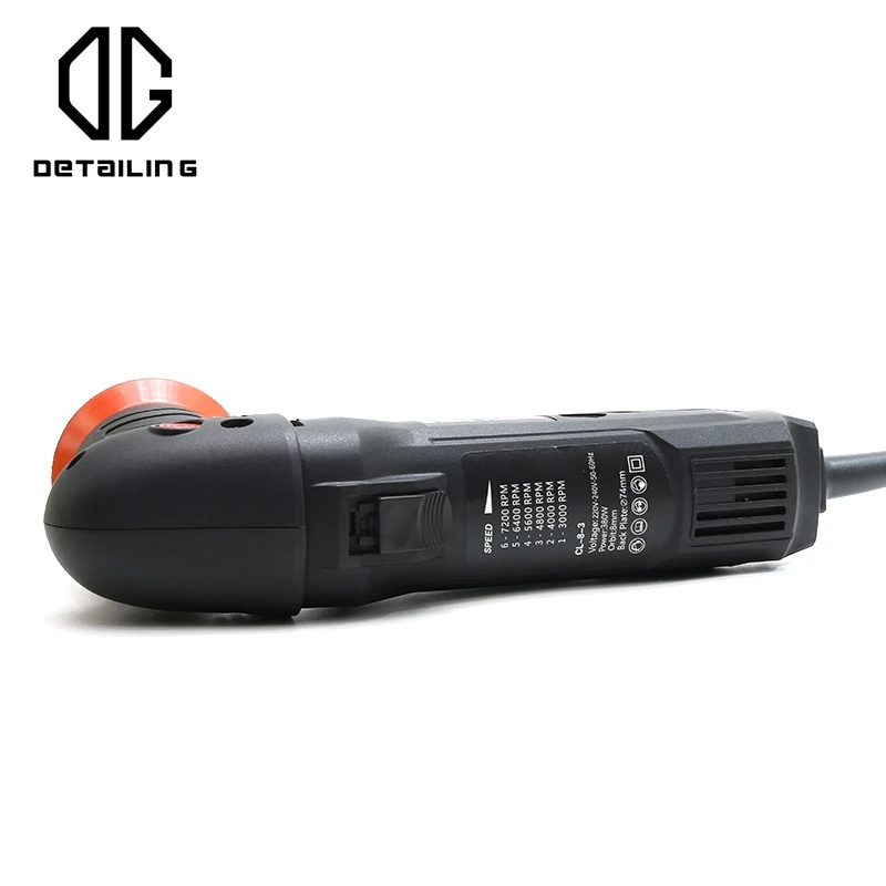 900W 3 inch Dual Action Polisher Orbit 8mm Auto Polisher DA Car Home DIY