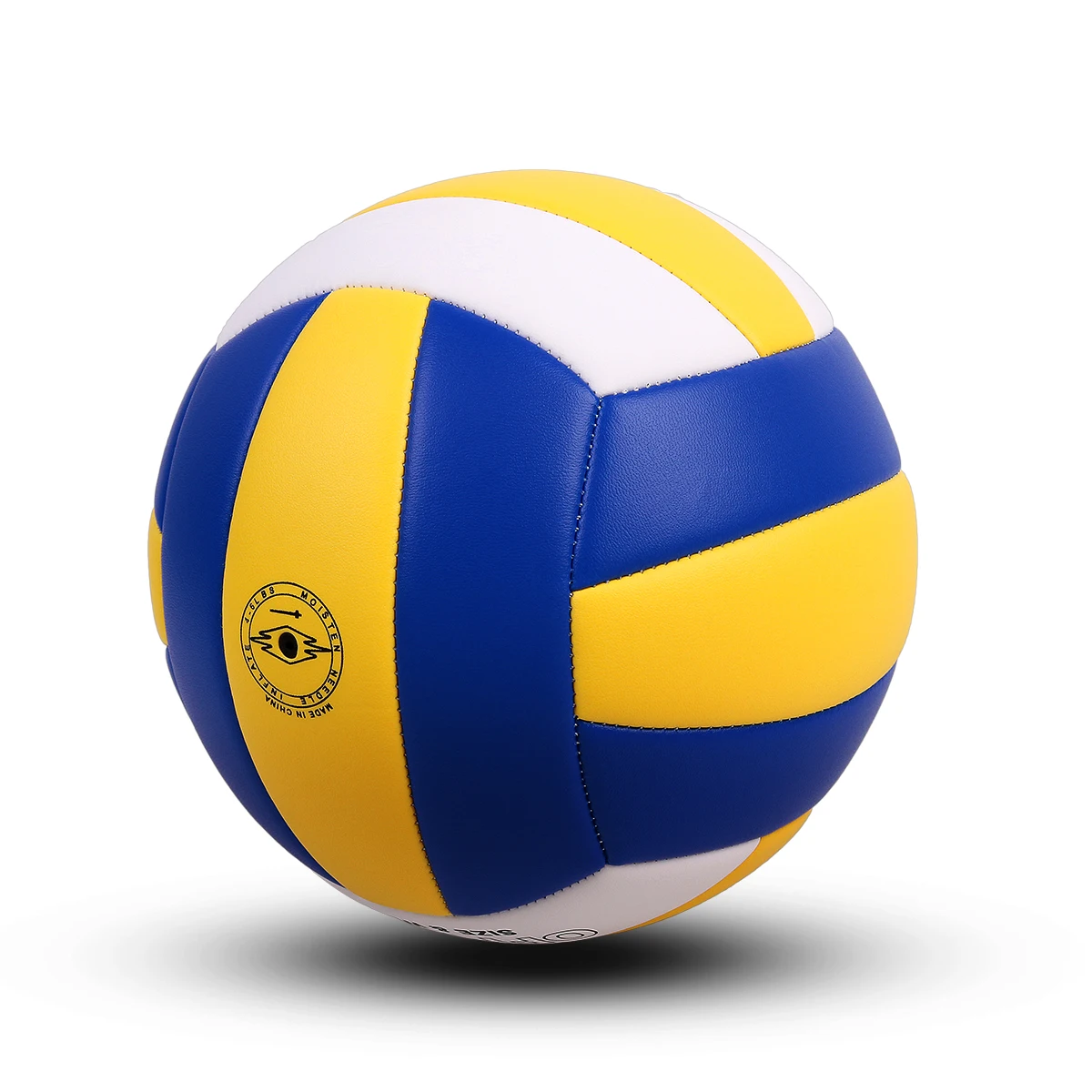 YANYODO официальный размер 5 волейбол, Мягкий Крытый открытый волейбол для игры тренажерный зал обучение пляж играть, желтый белый синий
