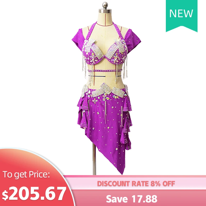 

Belly Dance Costumes Competition Suits Skirts Personalized Suits High-End Custom Oriental Dance Performance Set