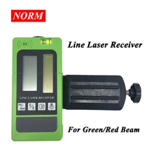 Новые линии лазерный приемник за норму 5/8/12 линий лазерный приемник уровня для красный/зеленый лазерный луч уравнитель инструмент