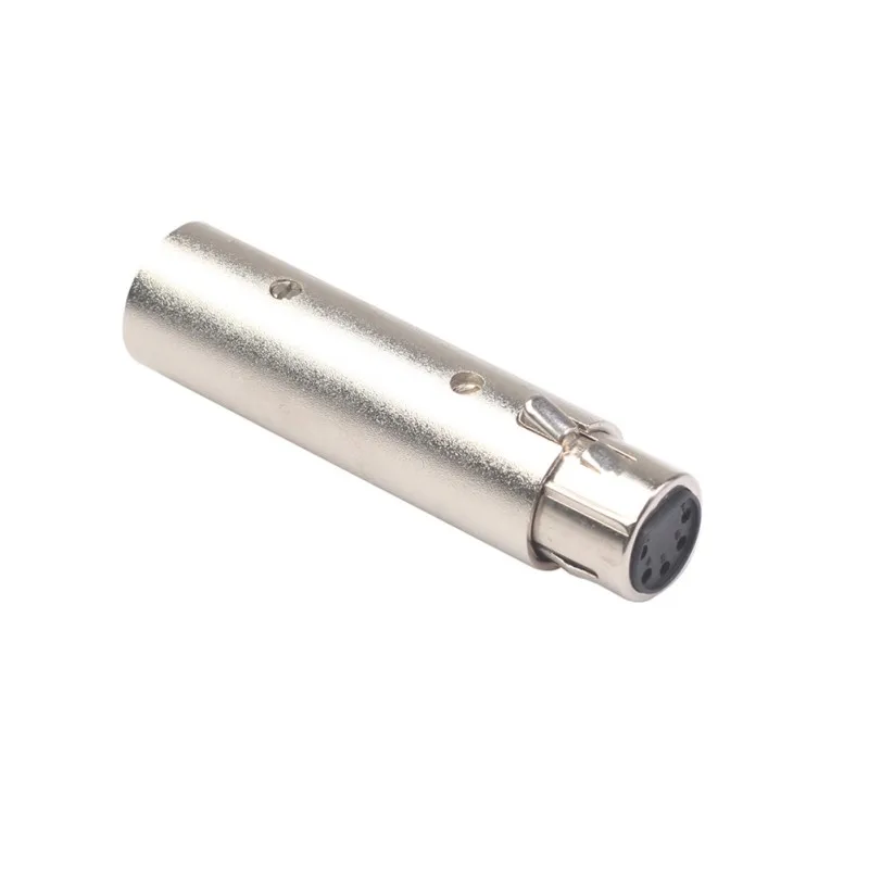 Преобразователь 3 Pin XLR папа к 5 мама разъем адаптер для видеокамеры DMX