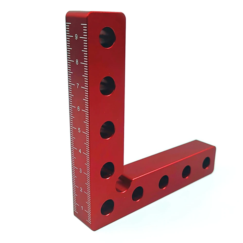 

90 Degrees L-Shaped Auxiliary Fixture Carpenter's Square Right Angle Woodworking Positioning Ruler Splicing board fixing clip