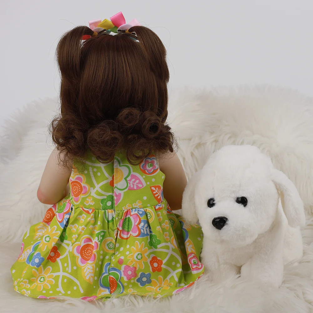 48 Cm Lovely Bebe Reborn Babies Dolls Lifelike Full Silicone Body 18 Inch Bedtime Playmate Toy New Fashion Children S Day Gifts Aliexpress