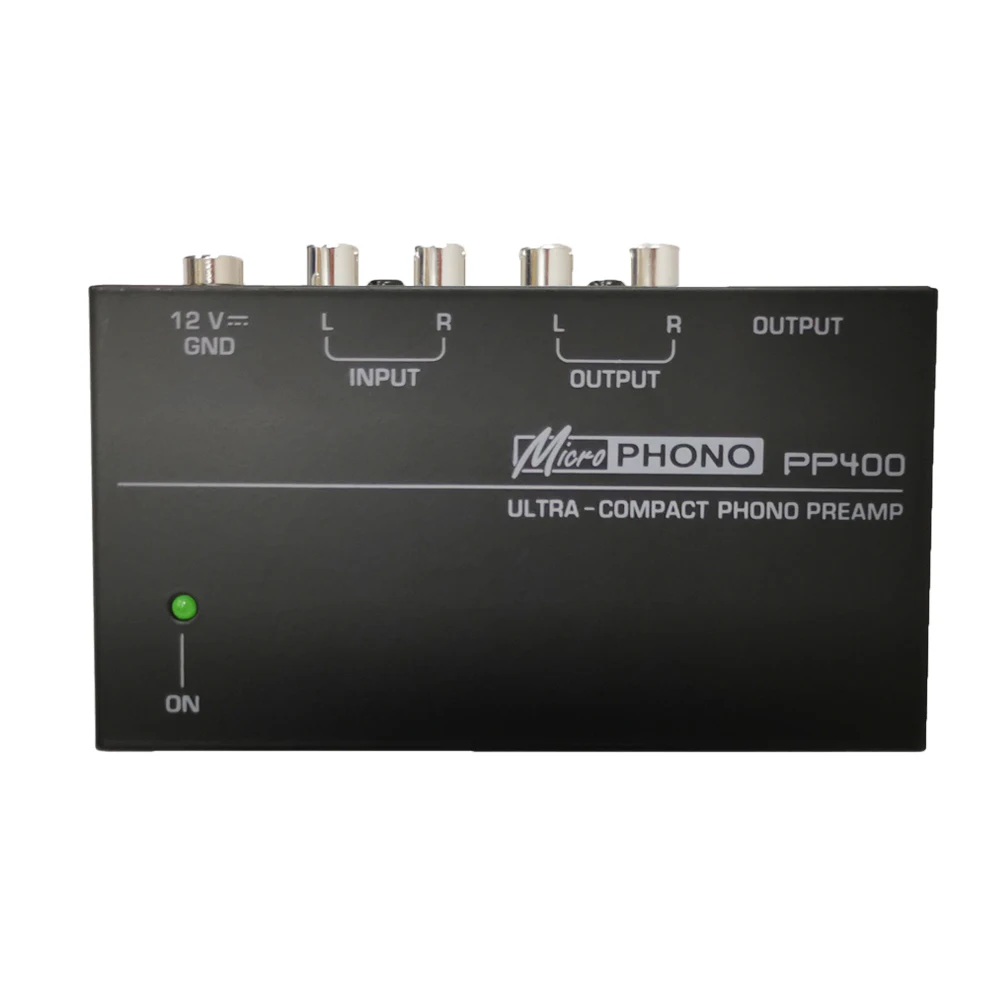 Ультракомпактный Phono предусилитель с Rca 1/4 дюйма ТРС интерфейсы предварительно