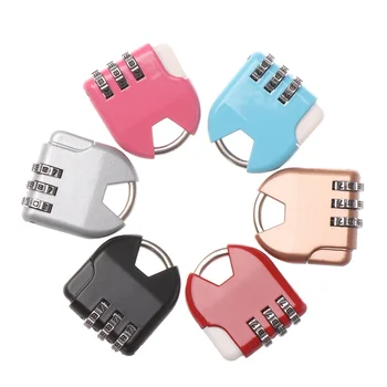 

Password Lock 3 Dial Digit Number Code Password Combination Padlock Security Travel Safe Lock for Padlock Luggage Lock of Gym