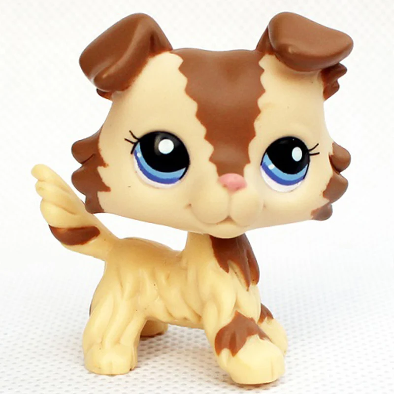 pet shop lps toys литл пет шоп игрушки лпс стоячки#5 собаки колли такса кокер-спаниель догов детские игрушки - Цвет: 2210