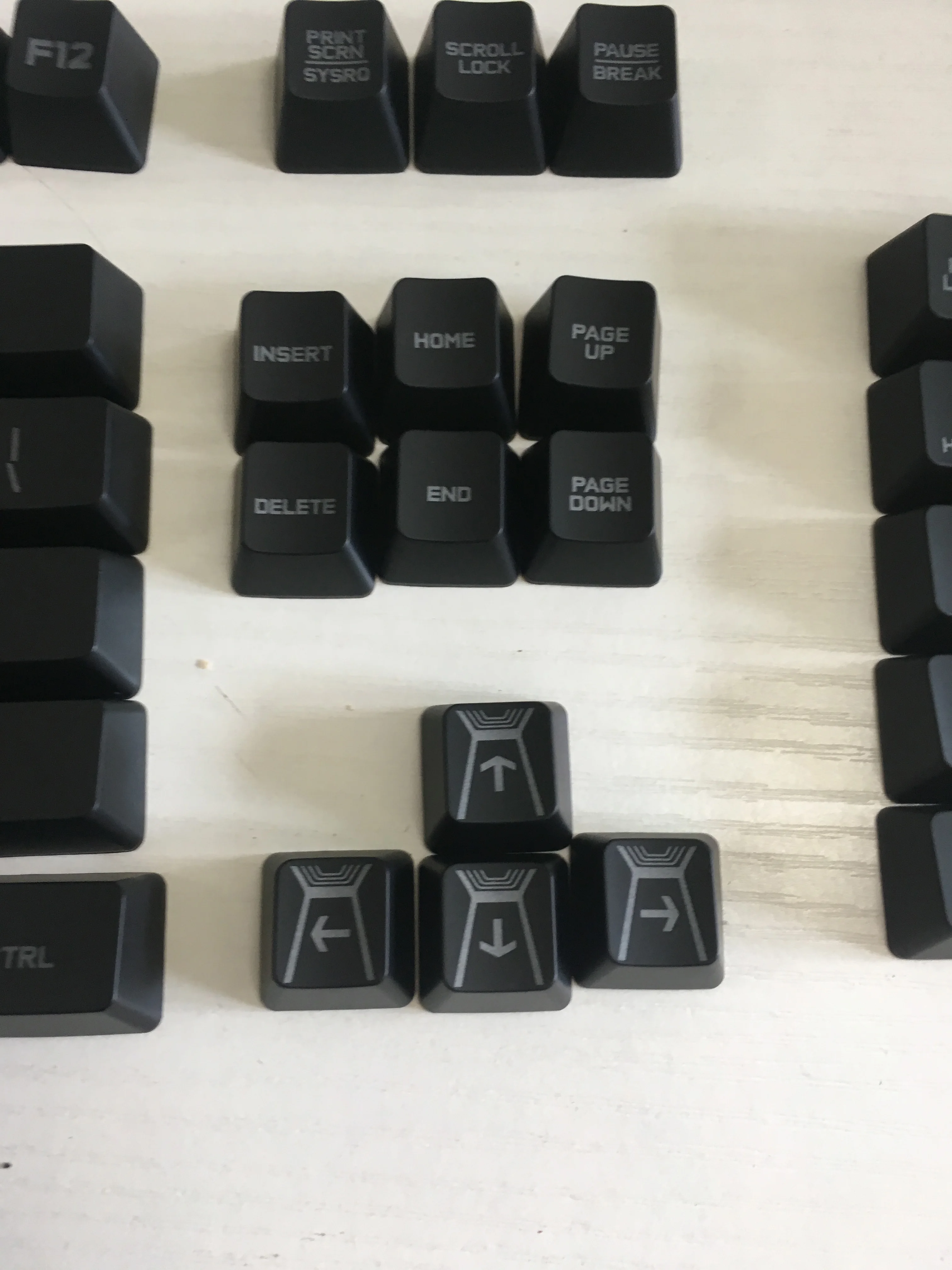 Оригинальные новые колпачки для ключей для logitech G910 колпачки для клавиш прозрачные оригинальные для B3K Romer axis всего 113 шт. колпачки для ключей