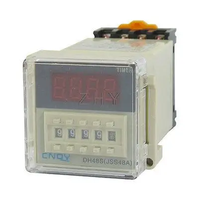 

DH48S-2Z Power on Time Delay Relay 8-Pin DPDT 0.01S-9999H AC/DC36V w Socket