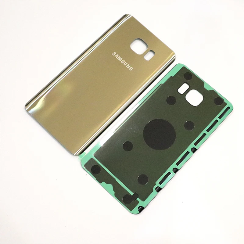 Задняя крышка аккумулятора Samsung Galaxy Note5 Note 5 3D стеклянный корпус чехол для Замена