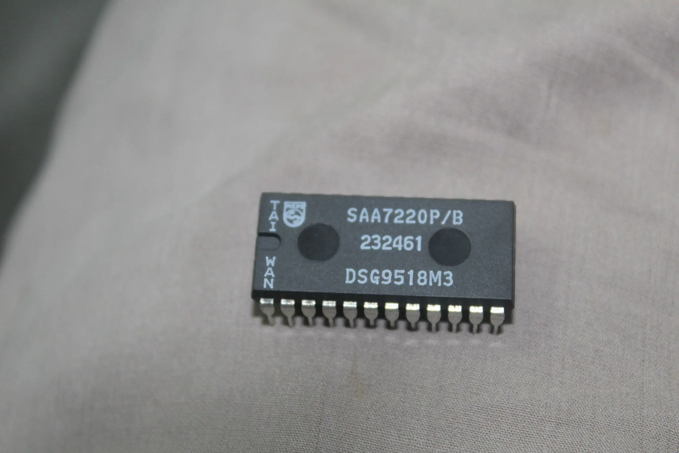 

USED SAA7220P/B X SAA7220P/BX with X original audio IC