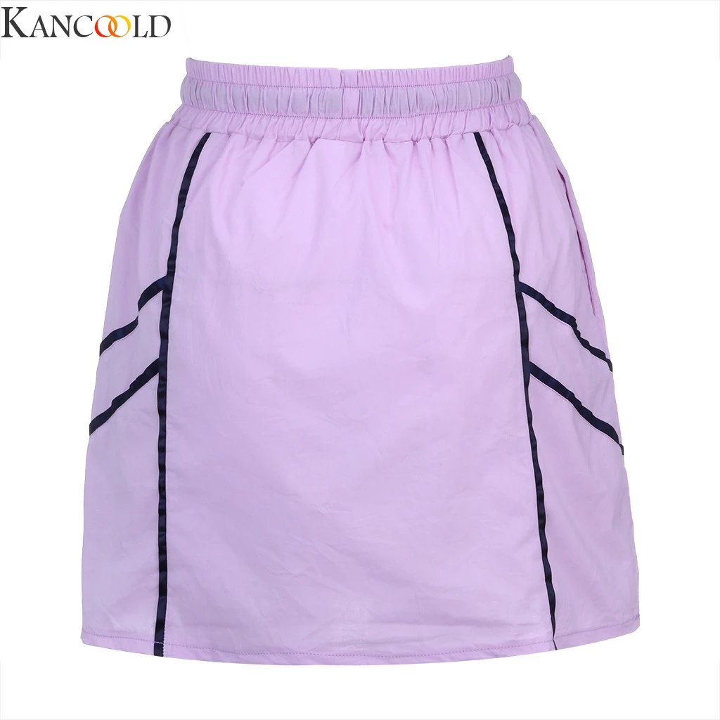 KANCOOLD женская спортивная короткая юбка со складками, короткая юбка для фитнеса, шорты для бега, дышащая Спортивная одежда для спортзала, Новинка