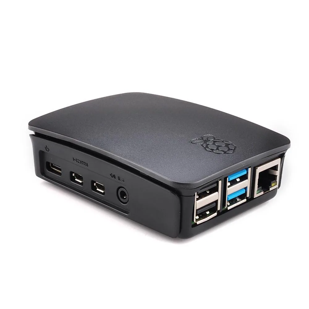 Raspberry PI 4 Модель B официальный чехол с SD картой памяти на 32 ГБ+ 5V 3A питания+ HDMI для Raspberry pi 4B - Цвет: Белый