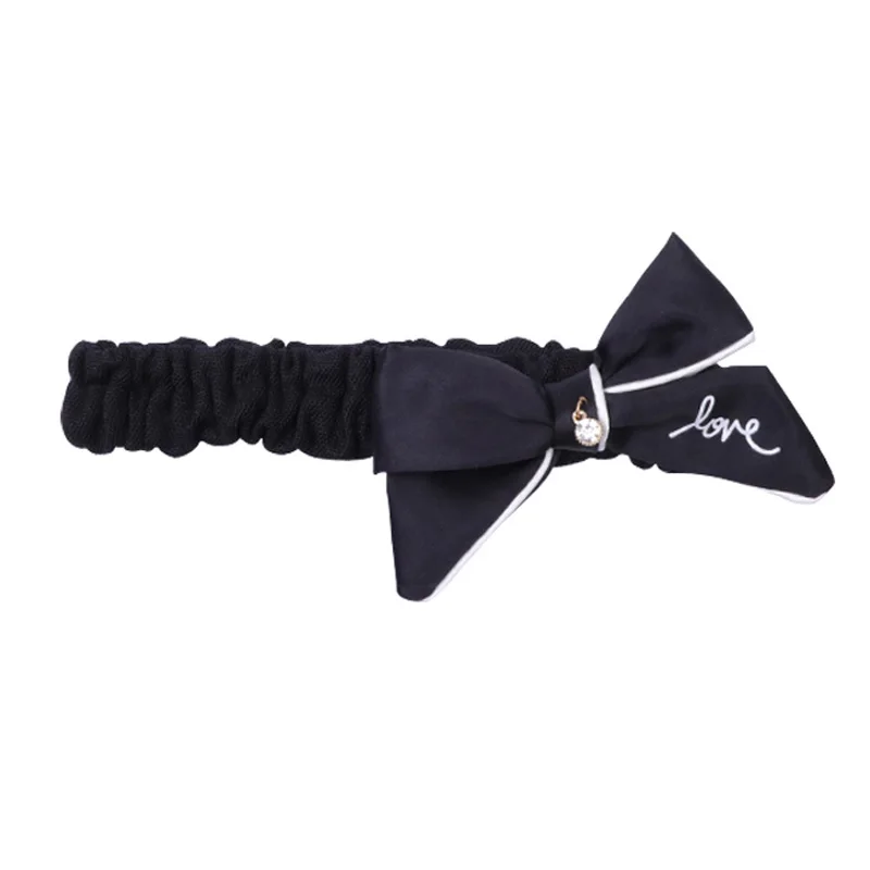 Cute Diamond Bowknot Car Interior Mirror Cover Soft Plush Auto Rearview Mirror Case Decoration Accessories For Women and Girls