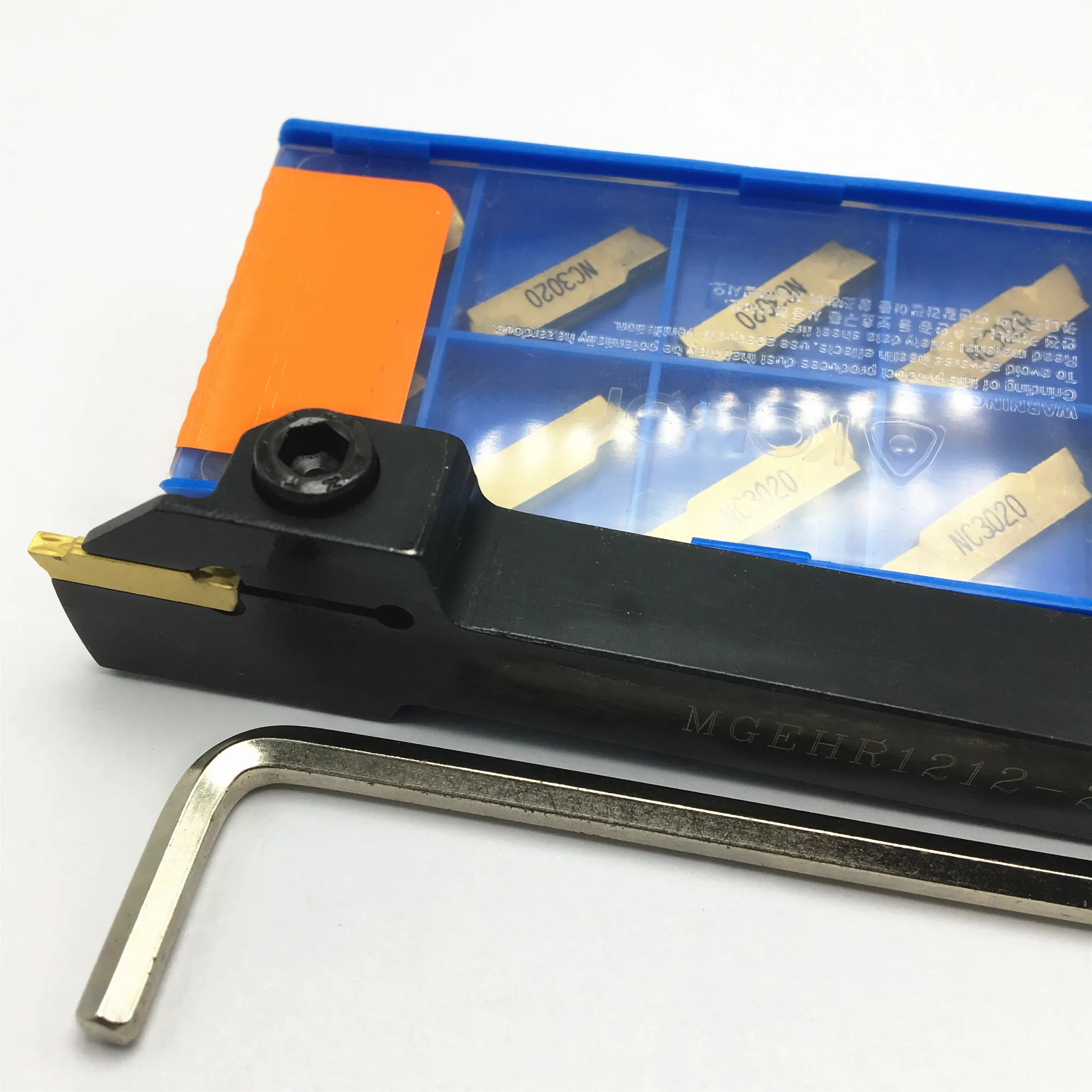 

MGEHR1010 MGEHR1212 MGEHR1616 MGEHR2020 MGEHR2525 outer grooving tool holder carbide blade, 10PCS blade turning tool