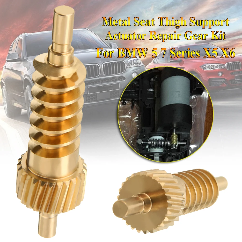 BGE544 Seat Thigh Support Actuator 52107068045 Repair Gear For BMW 5 7 Series X5 X6 Phantom Bross Auto Parts