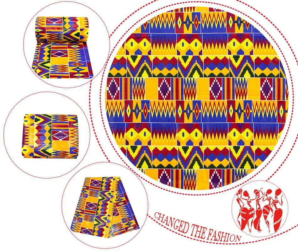 2021 Africa Ankara Kente Batik Fabric Real Wax Pagne Soft 100% Cotton Best Quality African Tissu Sewing For Dress Crafts Diy 12 2021 Africa Ankara Kente Batik Fabric Real Wax Pagne Soft 100% Cotton Best Quality African Tissu Sewing For Dress Crafts Diy