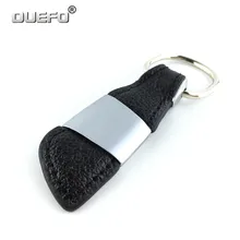 10 шт./брелок кожаный для вашего любимого автомобиля брелок из нержавеющей стали кольцо качество для Ford Fiesta Focus Fusion Mondeo Escap