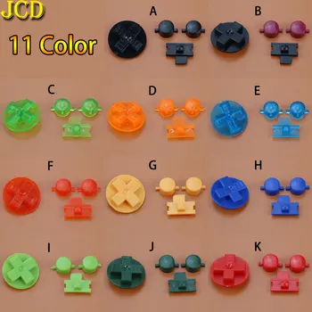 

JCD 1 Set Multi-Color Buttons Set Replacement for Gameboy Classic for GB DMG A B buttons D-pad Button