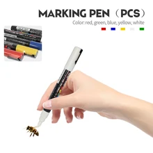 Маркер для маркировки пчелы, безвредные инструменты для пчеловодства, подходят для королевской пчелы, пластиковые маркеры, ручка, инструмент для пчеловодства