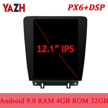

YAZH Android 9.0 Pie Car Stereo Radio For Ford Mustang 2010 2011 2012 2013 2014 With 12.1" IPS Tesla Display GPS Navigation