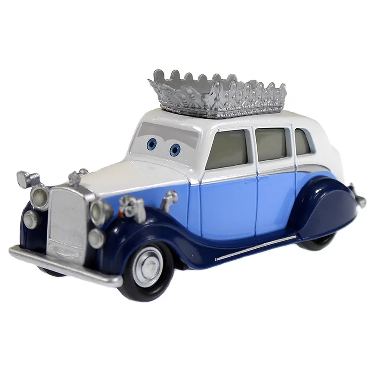 Дисней Pixar Car 3 Молния Маккуин Грузовик Дядя Королева Англии 1:55 Литой
