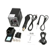 TAIKD 2 в 1 паяльная станция горячего воздуха воздуходувы Тепловая пушка запайка паяльник ремонт инструмент для ремонта часов мобильного телефона