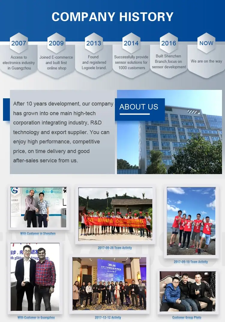 LOGOELE Digital output moisture module sht11 humidity temperature sensor SHT11