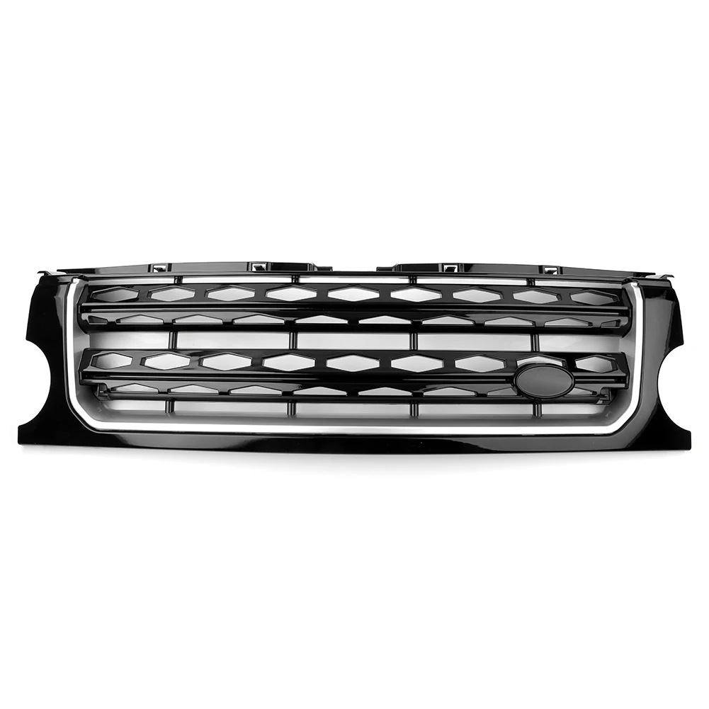 Автомобильная передняя решетка, авто решетка капота для Land Rover Discovery LR3 2005 2006 2007 2008 2009 ABS пластик