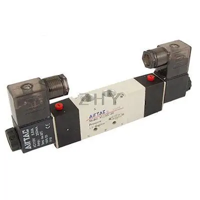 

AC110V 4V230C-08 Double Head 3 Position Solenoid Valve