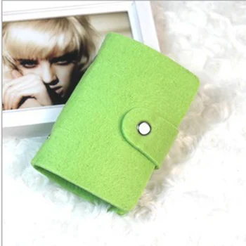 

2019 Business Credit Card Holder Fashion 24 Bits Useful PU Leather Buckle Cards Holders Organizer porte carte bancaire