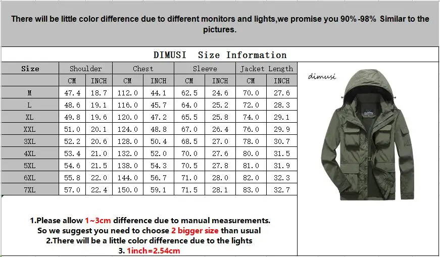 DIMUSI мужская куртка-бомбер повседневное Мужское пальто армейская тактика ветровка Мужская дышащая куртка с капюшоном одежда 7XL