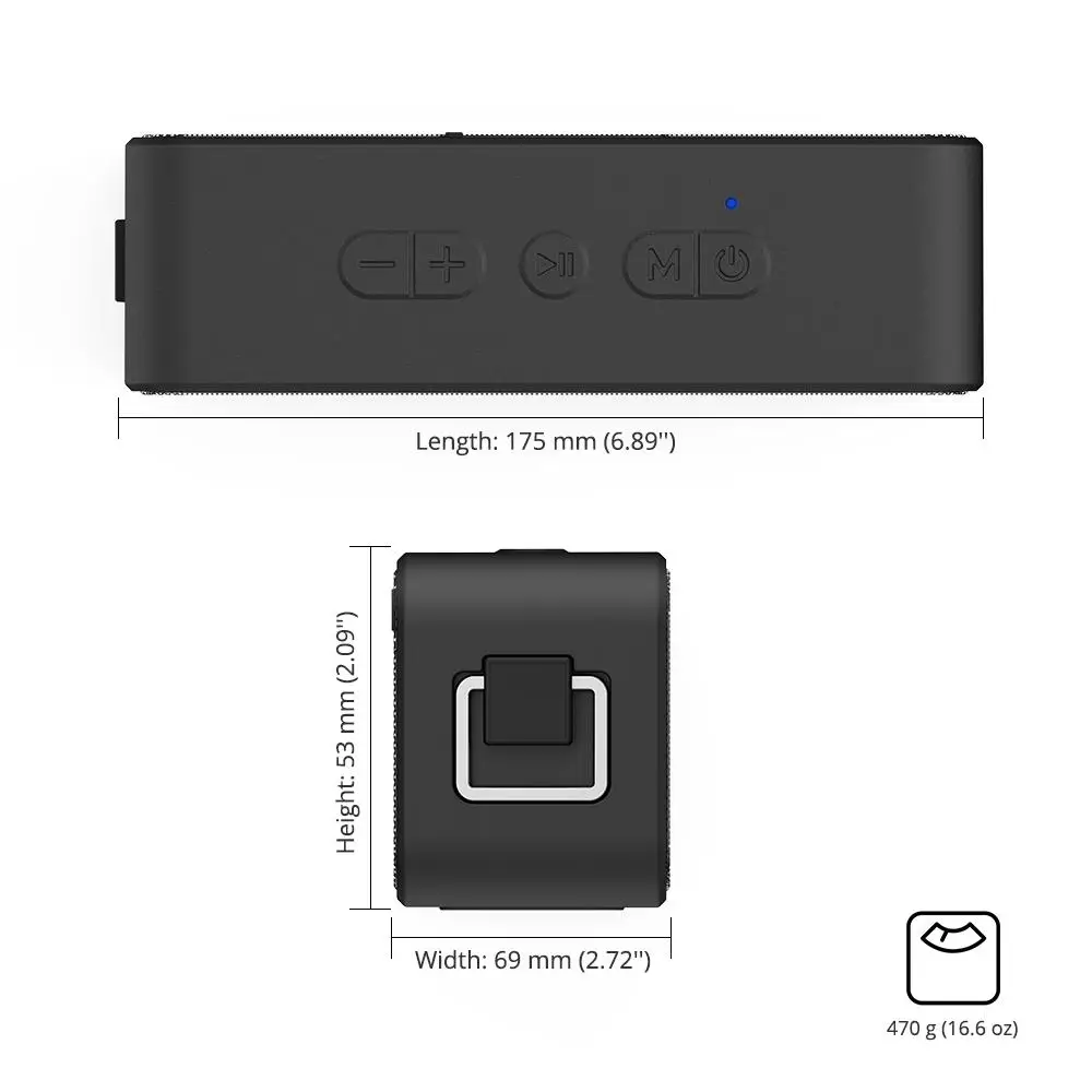 Tronsmart T2 Plus Bluetooth 5,0 динамик 20 Вт портативный динамик 24 ч Колонка IPX7 Саундбар с TWS, голосовой помощник, Micro SD