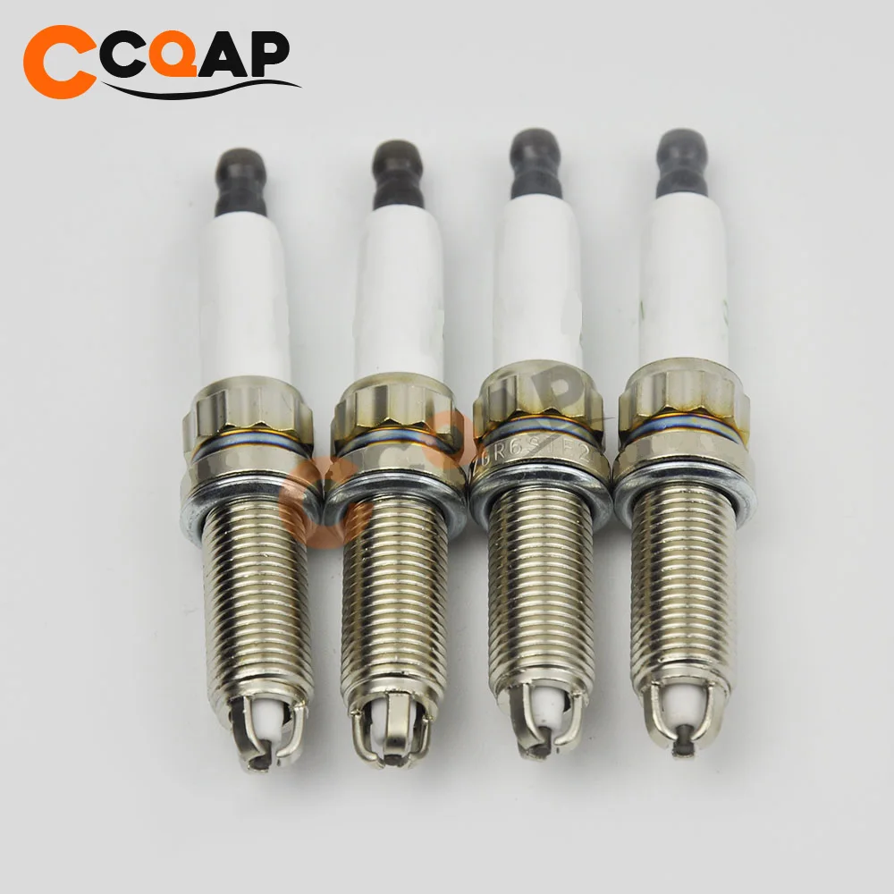 4pcs/lot Normal Spark Plug 12120037244 Zgr6ste2 For Bmw 135i 325i 335i