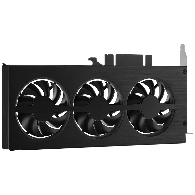 Jonsbo Vf-1 Алюминиевый Корпус RGB теплоотвод видеокарты 8 см 3 вентилятора, поддерживаемая материнской платой Aura для ПК видеокарты системы охлаждения