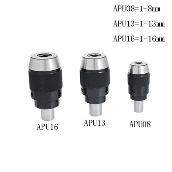 

NC tool holder BT drill chuck tool handle integrated self-tightening drill chuck BT50 BT40 BT30 APU13 APU16 drill chuck