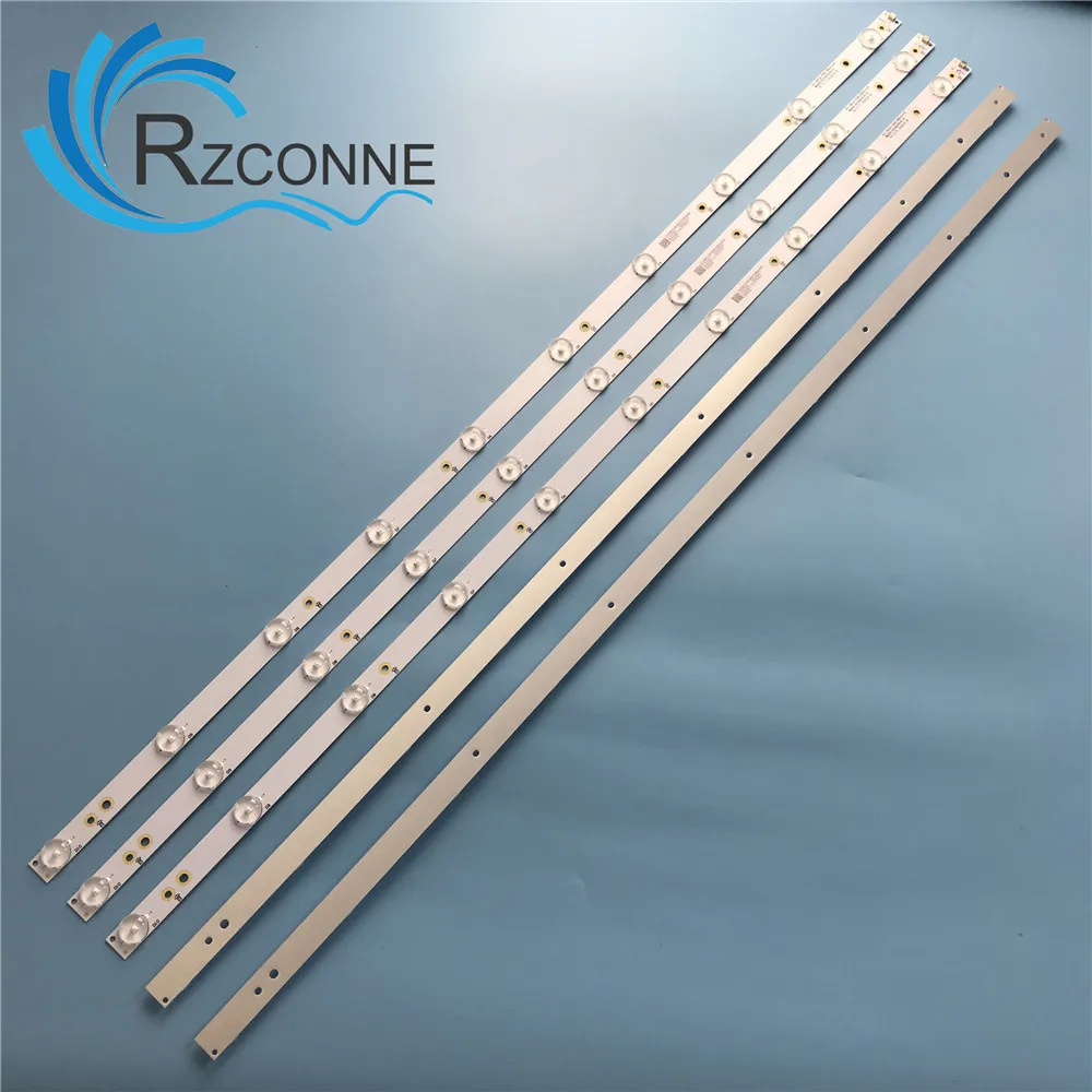 Tira Retroiluminação Led Lâmpada para Bdm4350uc 10 43pft4131 43pfs5301 Gj2k15430-d510 Gj-2k16-430-d510-v4 01q58-a Bdm4350 - Imagem 3