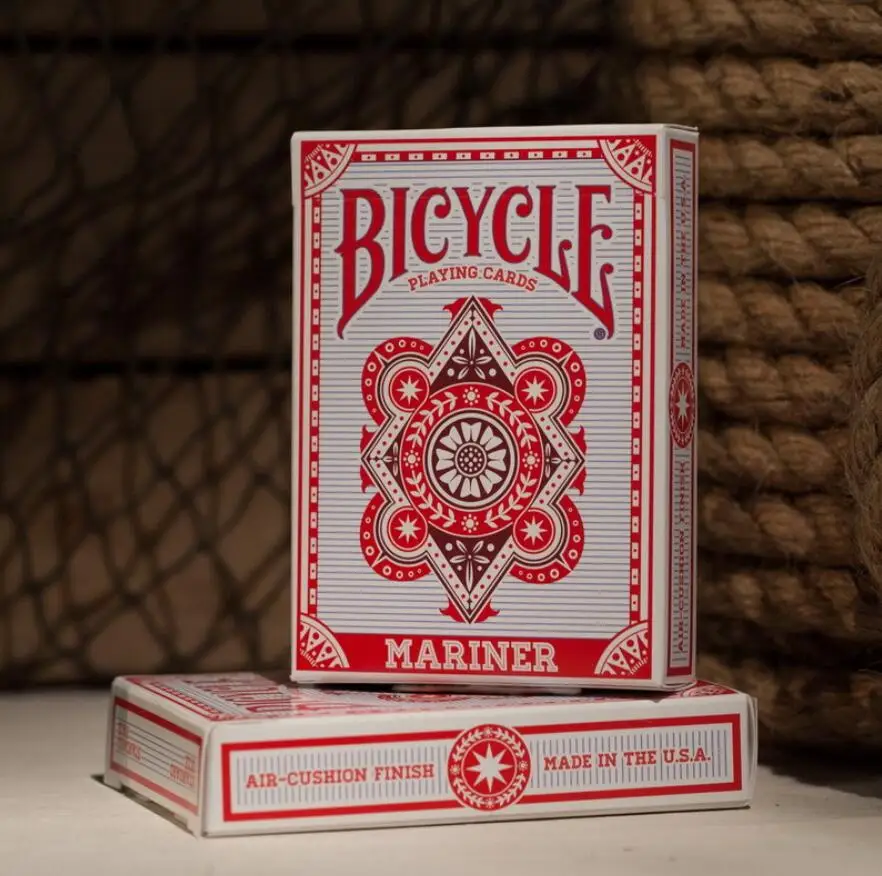 Велосипед Mariner синий/красный игральные карты Ellusionist игральные карты покер карты для коллекции мага карточная игра