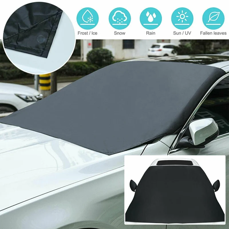 

Brand New Automobile Magnetic Sunshade Cover Car Windshield Snow Sun Shade Waterproof Protector Cover Car Front Windscreen Cover