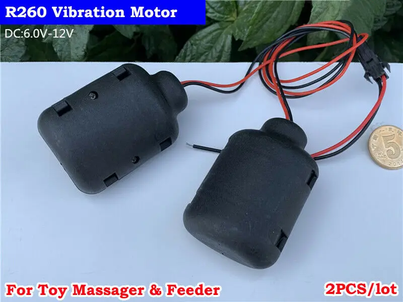 2 шт. DC 6V ~ 12V Мини R260 вибромотор игрушка-Вибратор массажер Сделай Сам Фидер лягушки