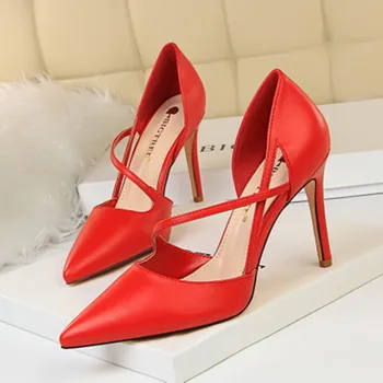 

New Women Pumps Fashion High Heels Sexy Women Shoes For Spring Summer Stiletto Heel Sandals Sapato Feminino женские сандалии