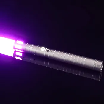 

New Lightsaber Qingling Light Saber Metal Sword Detachable RGB Color Laser Cosplay Dueling Toy for Kids Gift Creative Led Toys