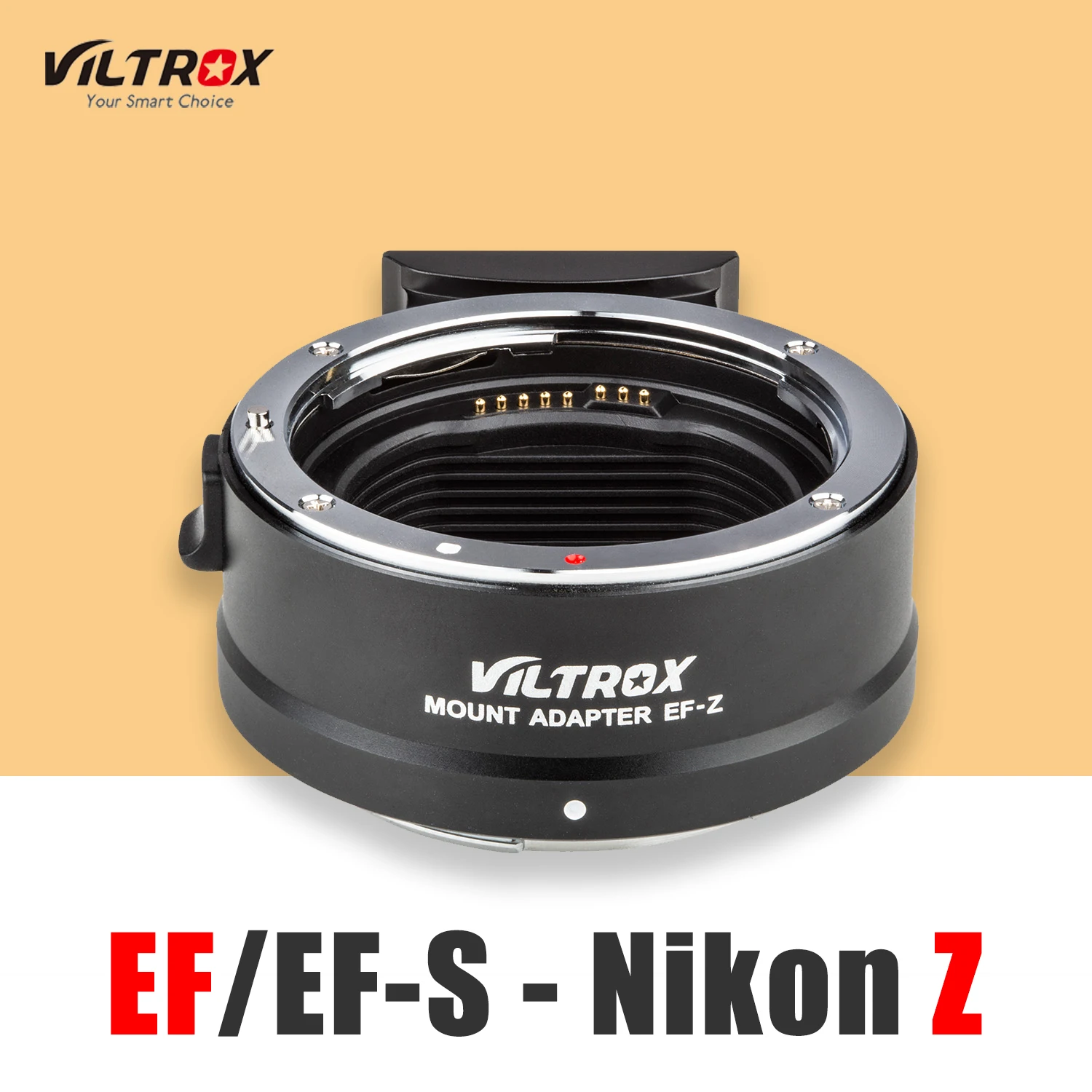 Кольцо адаптер Viltrox для крепления объектива с автофокусом Canon EF/EF Z объективов